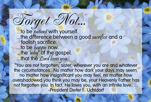 Forget Me Not – Handouts – The Idea Door
